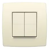 Niko 100-91004 Niko Dimmschalter für Hue System, Niko Original cream 10091004