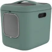 Rotho Katzentoilette WHITE XL - Farbe grün