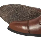 Jack & Jones 1100000002199 "JFWRAYMOND", Herren, Gr. 44, braun (cognac), Leder, Schuhe 1100000002199, mit Ziernähte