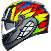 AGV K3 2.6 Birdy Integralhelm M Unisex Thermoplast rot, M