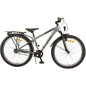 Volare Cross Kinderfahrrad - Jungen - 24 Zoll - Dunkelgrau - 3 Gänge