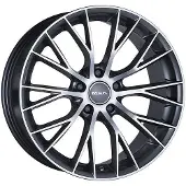 Mak Alufelge Munchen 9.5X19 5X120 Et 18 Gun Met-Mirror Face