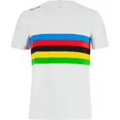 Santini Official Uci Rainbow 2025 Kurzarm-t-shirt Mehrfarbig XL Mann Mehrfarbig XL