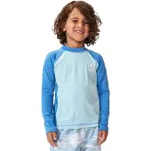 Rip Curl RipCurl Icons UV Brushed Long Sleeve-boy blue gum (8006) 1-2