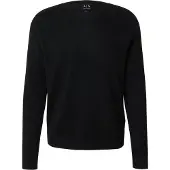 Armani Exchange für Herren. XM002825AF10348UC001 Elegant Premium Pullover schwarz (M), Wolle, Klassisch, Langarm