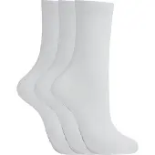 G-Star Kurzsocken "SNOWFLAKE, 3 PACK ANKLET SOCKS", Damen, Gr. 39-42, weiß (hellweiß), Baumwollmischung, unifarben, Socken Kurzsocken, unifarben