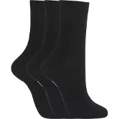 G-Star Kurzsocken "SNOWFLAKE, 3 PACK ANKLET SOCKS", Damen, Gr. 39-42, schwarz, Baumwollmischung, unifarben, Socken Kurzsocken, unifarben