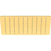 Duravit Kopfbrause 1-jet 300, eckig, UV0660031034, Farbe: Gold Poliert