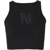 Nassau Beach T-Shirt "short tanktop NB231034", Damen, Gr. M, schwarz, Obermaterial: 100% Baumwolle CO., Shirts T-Shirt