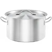 Stalgast Mittlerer Kochtopf Edelstahl Gastronomie Ø240mm 6.1L
