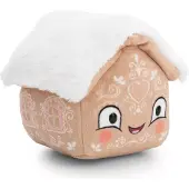 Nici Plüschfigur "Winter, Lebkuchenhaus, 15 cm", braun, Plüschfiguren, KinderB:12cm H:11cm L:12cm, Plüsch, Polyester, Plüschfigur, B:12cm H:11cm L:12cm