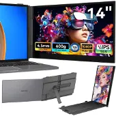 Blackview SCM6, 35,6 cm (14"), 1920 x 1080 Pixel, Full HD, LCD, 1 ms, Grau