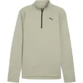 Puma M TAD Tech Fabric Mix 1/4 Zip lux army (82) XL