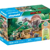 Playmobil Dinos Spinosaurus-Angriff auf Dino-Ausgrabung, Aktion/Abenteuer, 4 Jahr(e), Mehrfarbig, Kunststoff