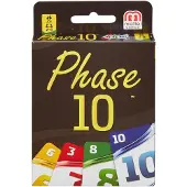 Mattel Games Phase 10, Kartenspiel, Abwurf, 7 Jahr(e), Familienspiel