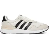 Adidas Sneaker SPORTSWEAR "RUN 60S 4.0", Herren, Gr. 41, schwarz-weiß (core weiß, core schwarz, sanftes weiß), Leder, Textil, Schuhe Sneaker, inspiriert vom Design der ZX Modelle