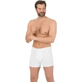 Trigema Schlüpfer "Unterhose Feinripp im Doppelpack", Herren, Gr. 6, 2 Stk., weiß, 100% Baumwolle (Bio-Baumwolle kbA), Unterhosen Schlüpfer