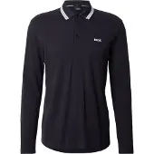 BOSS Plisy 10266738 Green Langarm-polo