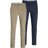 Jack & Jones 2er-pack Slim Fit Chino Hose