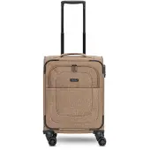 Redolz Essentials 12 Trolley 4 Wheels Coffee braun 55cm