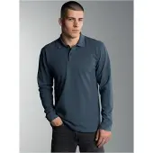 Trigema Poloshirt "Langarm Poloshirt mit Armbündchen" 1 Stk.