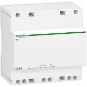Schneider Electric Electric A9A15220 Sicherheitstransformator iTR, 230V 50-60 Hz, Ausgang 12-24 V, 40VA