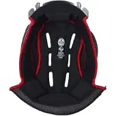 Nolan N-com N90-2/n91 Evo Clima Comfort Innenpolsterung Schwarz L Schwarz L