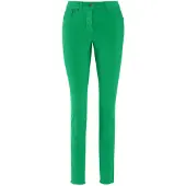 MADELEINE "Jeans Mid Waist Skinny-Hose mit Fransen" mit Fransensaum