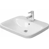 Duravit Einbauwaschtisch DuraStyle 61,5x49,5cm, EB v o, m HL, Ü, HLB, we WG