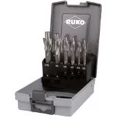 RUKO Flachsenker-Satz DIN 373 HSS für Gewindekernloch - 6-tlg. - 102452RO