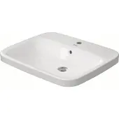 Duravit Einbauwaschtisch DuraStyle 61,5x49,5cm, EB v o, m HL, ÜL, HLB, we