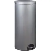 Rossignol 30l metallgrauer pedalbehälter 90141
