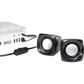 Renkforce RF-4755736 PC-Lautsprecher Kabelgebunden 6 W Schwarz