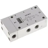 AirTec 5/2 G1/8'' Luftsteuerventil ATEX 2-10bar/28-140psi