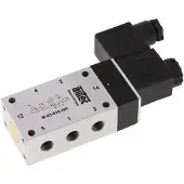 AirTec 5/2 G1/8''-Magnetventil 12V DC 2-10bar/28-140psi