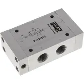 AirTec 3/2 G1/2'' (G1/8'') Luftsteuerventil ATEX 0-10bar/0-140psi