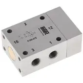 AirTec 3/2 G1/8'' Luftsteuerventil -0,95-10bar/-13,2-140psi