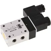 AirTec 3/2 G1/8'' NO-Magnetventil 24V AC 3-10bar/42-140psi