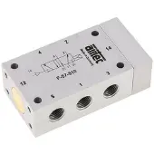 AirTec 5/2 G1/4'' Luftsteuerventil 1,5-10bar/21,0-140psi