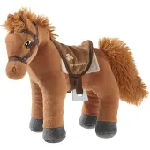 Heunec Bibi und Tina Pferd Amadeus stehend Plüschtier 30 cm