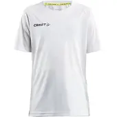 Craft Kinder T-Shirt EVOLVE TEE JR 1910144-900000 122-128 - White - 122-128