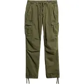 Superdry für Damen. W7011070A Niedrig geschnittene Cargohose Für Grün (28/32), Lässig, Baumwolle