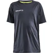 Craft Kinder T-Shirt EVOLVE TEE JR 1910144-995000 158-164 - Asphalt - 158-164