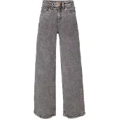 Garcia Weite Jeans "Annemay", Mädchen, Gr. 170, N-Gr, blau (medium used grau 9753), Denim/Jeans, Obermaterial: 99% Baumwolle, 1% Elasthan, weit, Jeans Weite Jeans, for GIRLS
