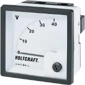 Voltcraft AM-72x72/40V AM-72x72/40V Analog-Einbaumessgerät AM-72x72/40V 40 V Drehspule