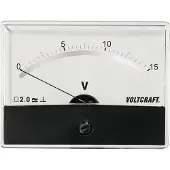 Voltcraft AM-86X65/15V/DC AM-86X65/15V/DC Einbau-Messgerät AM-86X65/15V/DC Drehspule