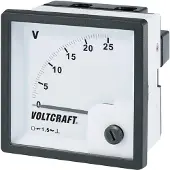 Voltcraft AM-72x72/25V AM-72x72/25V Analog-Einbaumessgerät AM-72x72/25V 25 V Drehspule