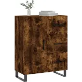 vidaXL Sideboard Räuchereiche 69,5x34x90 cm Holzwerkstoff