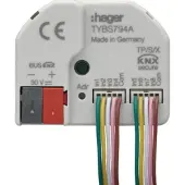 Hager TYBS794A Binäreingang 4-fach + LED Ausgänge, KNX Secure, UP