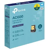 TP-LINK AC600, Kabellos, USB, WLAN, 433 Mbit/s, Schwarz